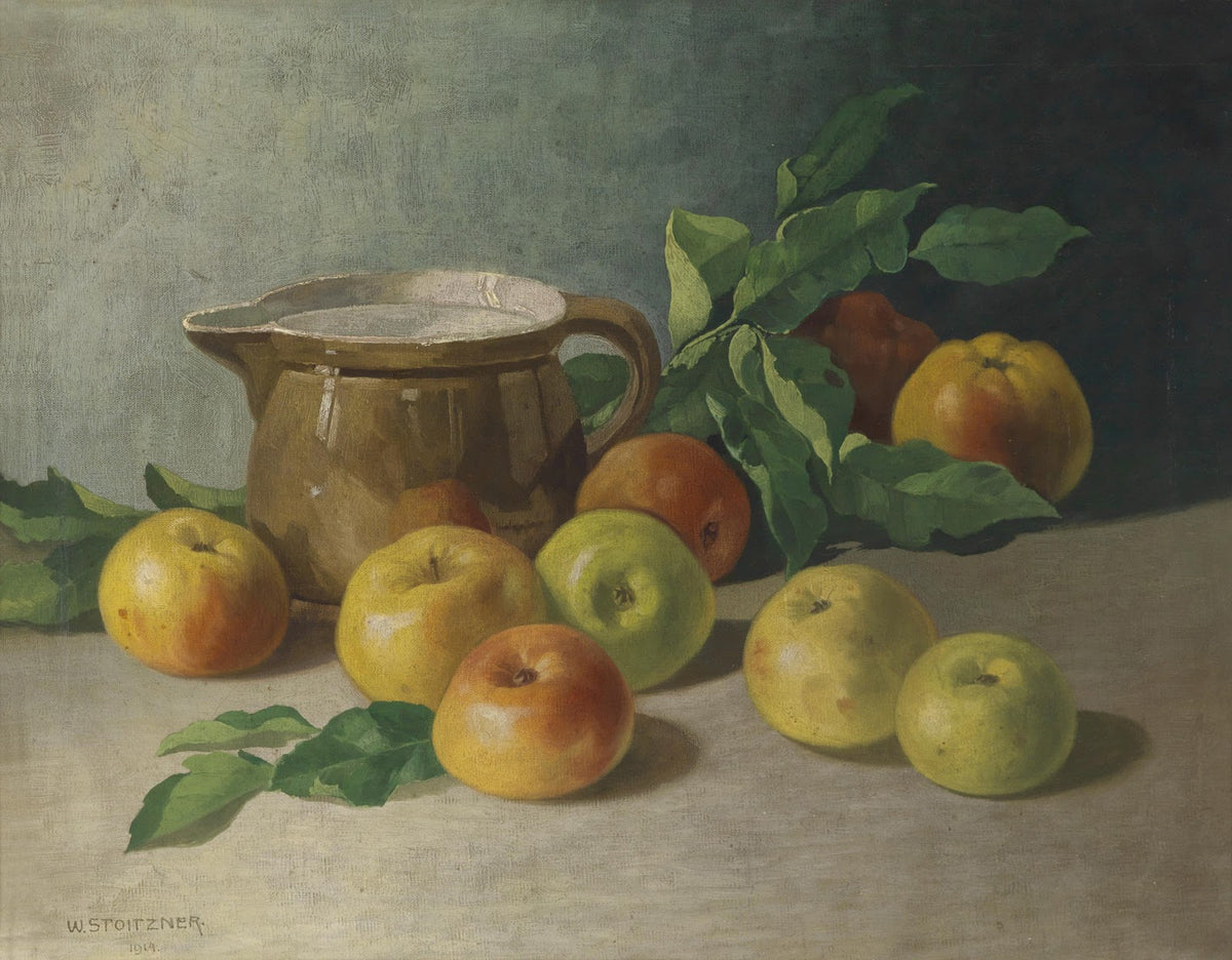 Stillleben mit Äpfeln 1914