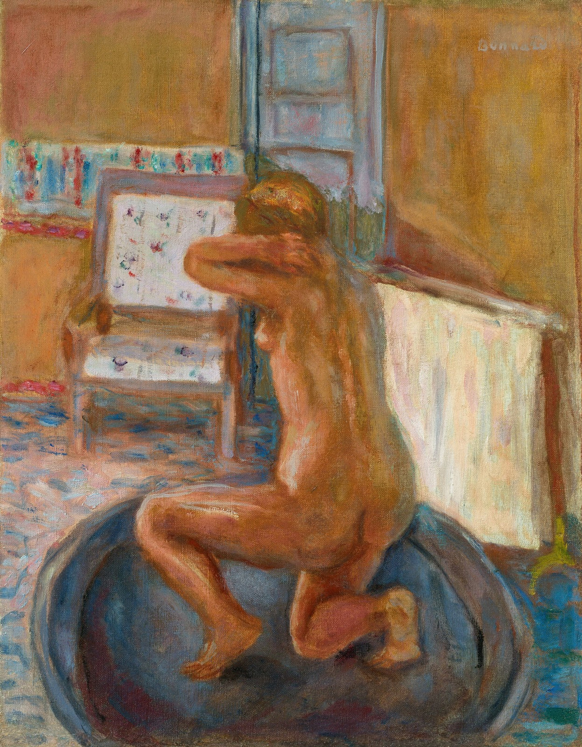 Femme au tub circa 1917