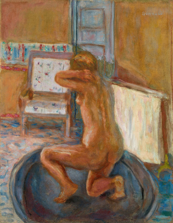 Femme au tub circa 1917
