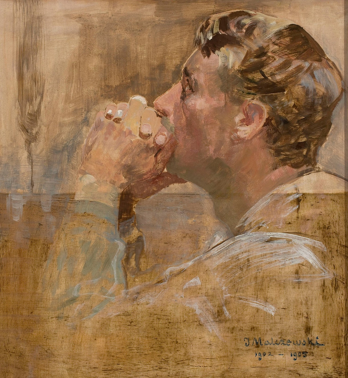 Praying man 1902 1905