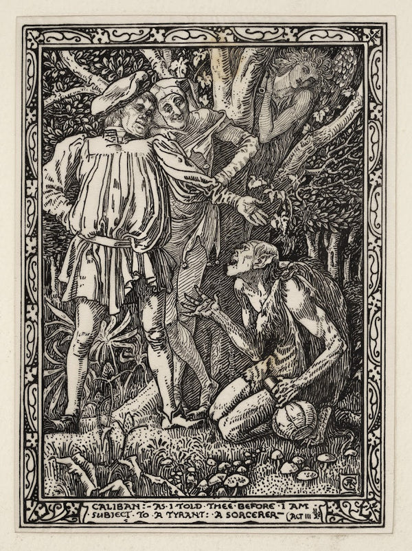 illustration to Shakespeares Tempest 1893