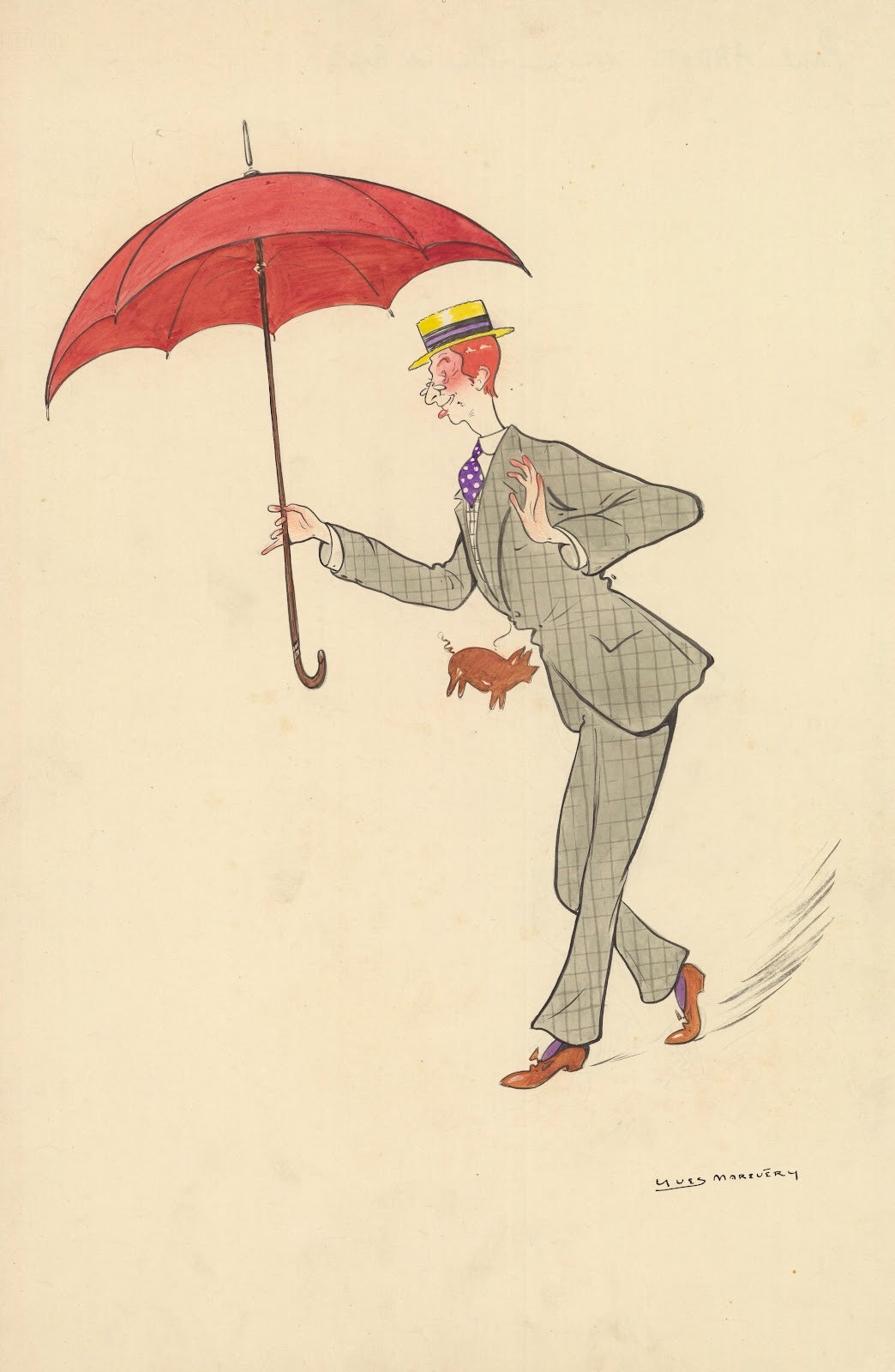 Paul Ardot dans La divorcée de Victor Léon 1911