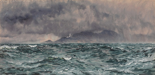 Heavy Squall off the Start Lighthouse 1885