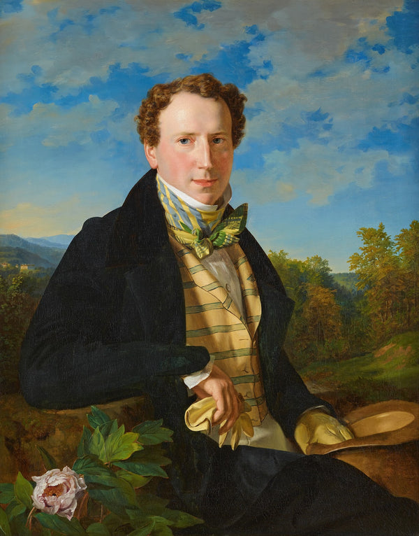 Selbstporträt in jungen Jahren 1828