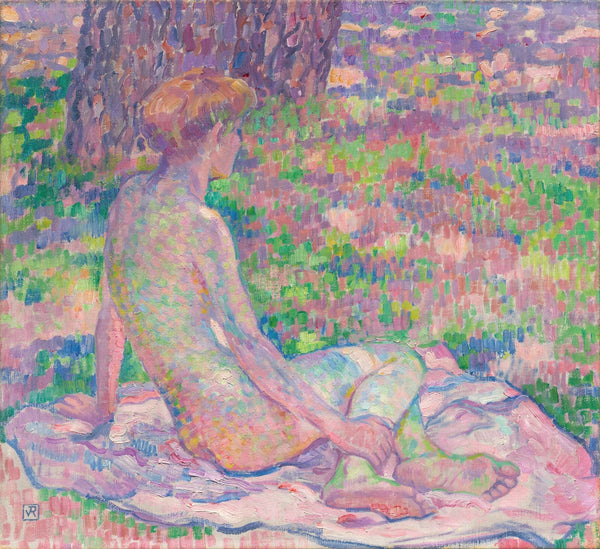 Baigneuse assise 1904 1905
