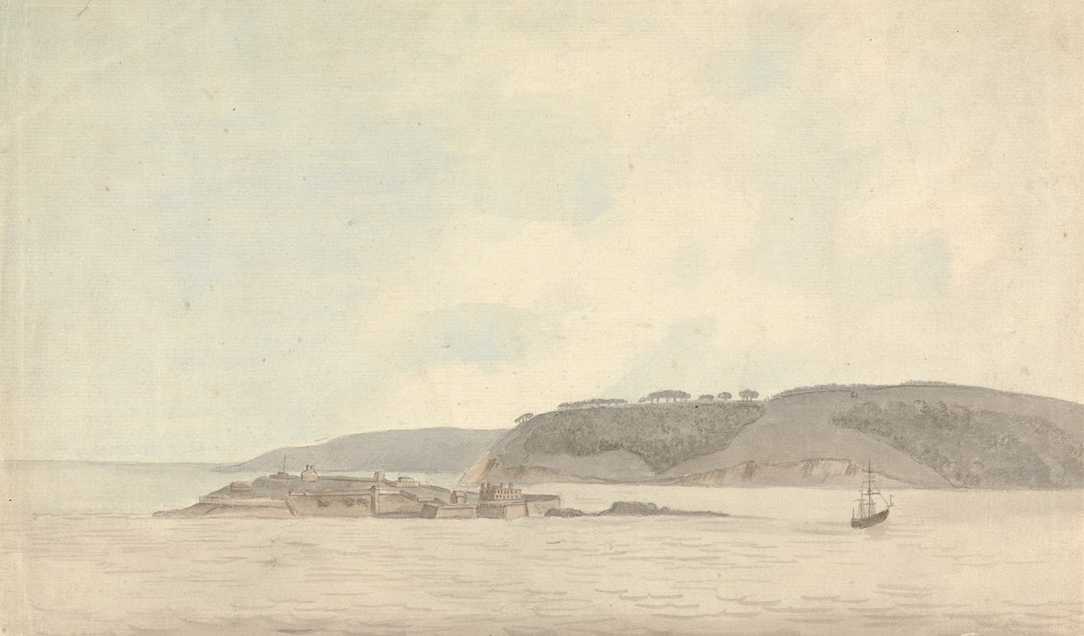St Nicholass Island off Mount Edgecombe 1768
