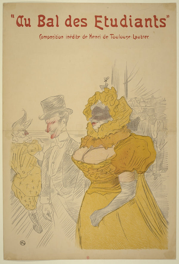 Au bal des étudiants 1900