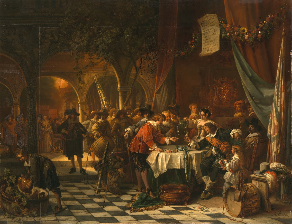De schutterskoning 1849