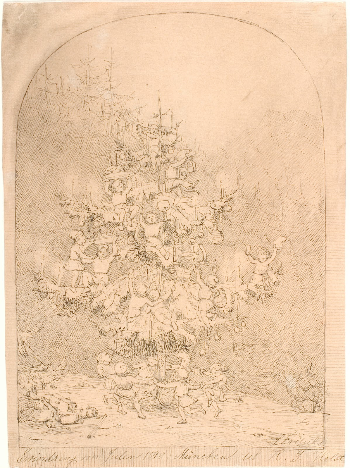 Juletræ 1840