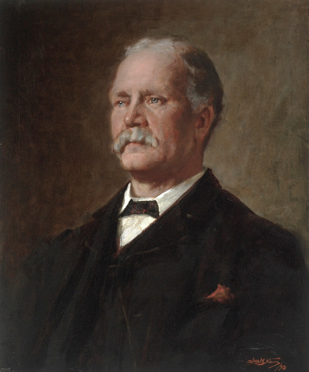 Portrait of the late John Newton Esq 1893