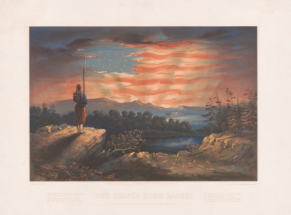 Our heaven born banner 1861