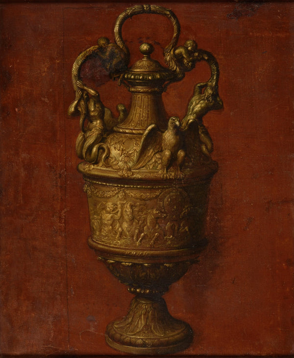 Un vase dargent