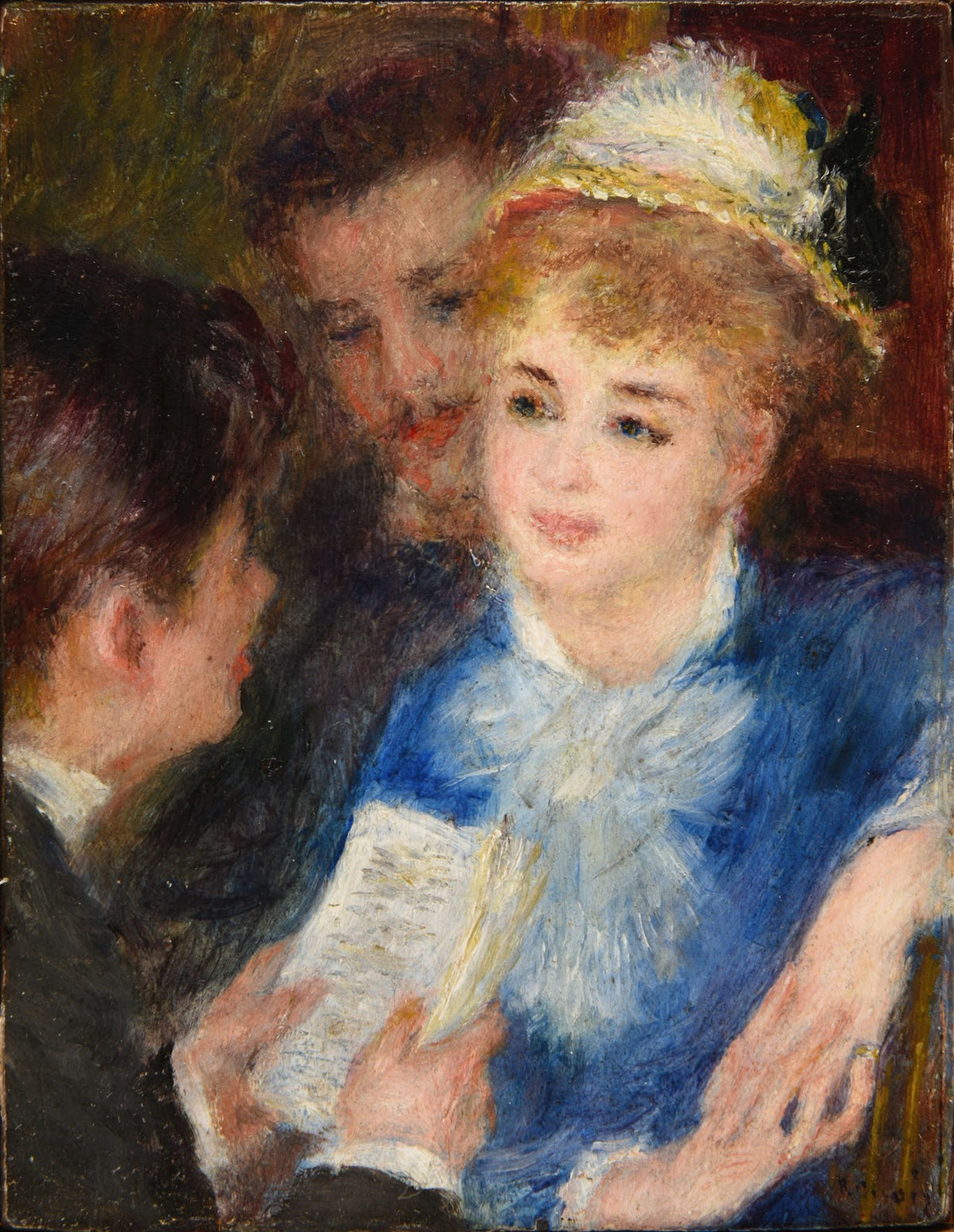 La Lecture du rôle 1876