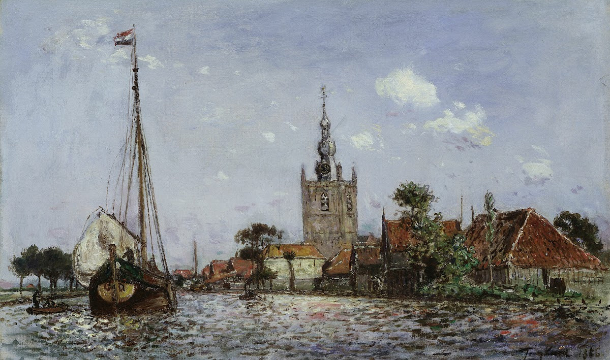 The Church of Overschie 1866