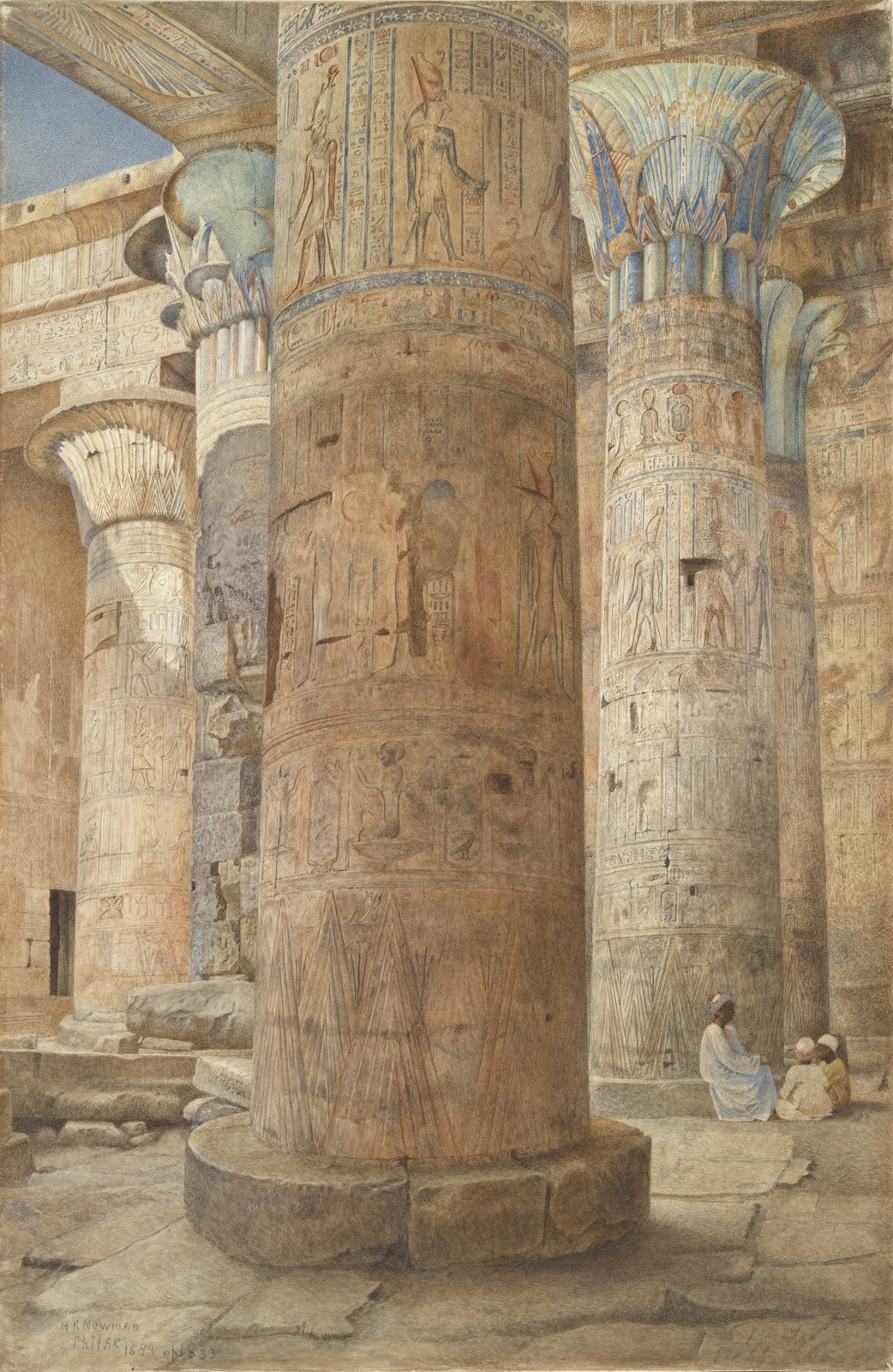 Temple on the Island ofPhilae 1894