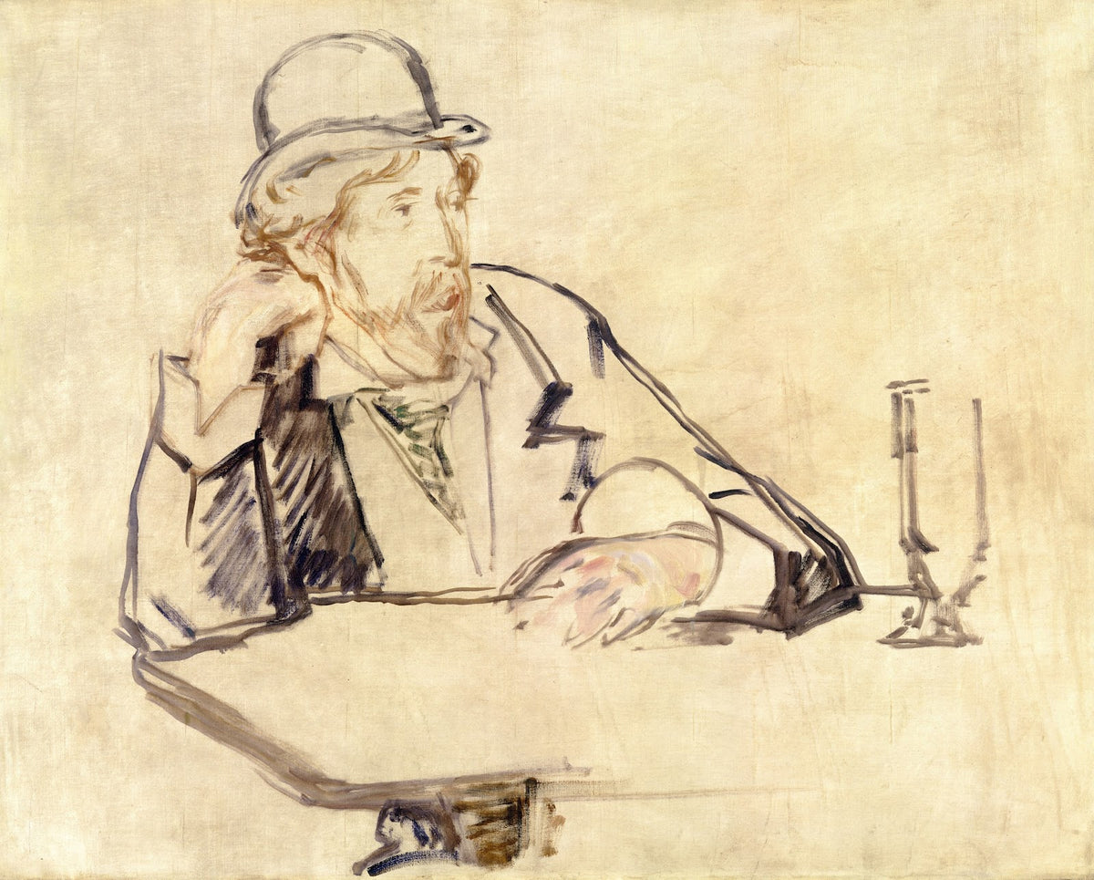 George Moore 18521933 at the Café 1878