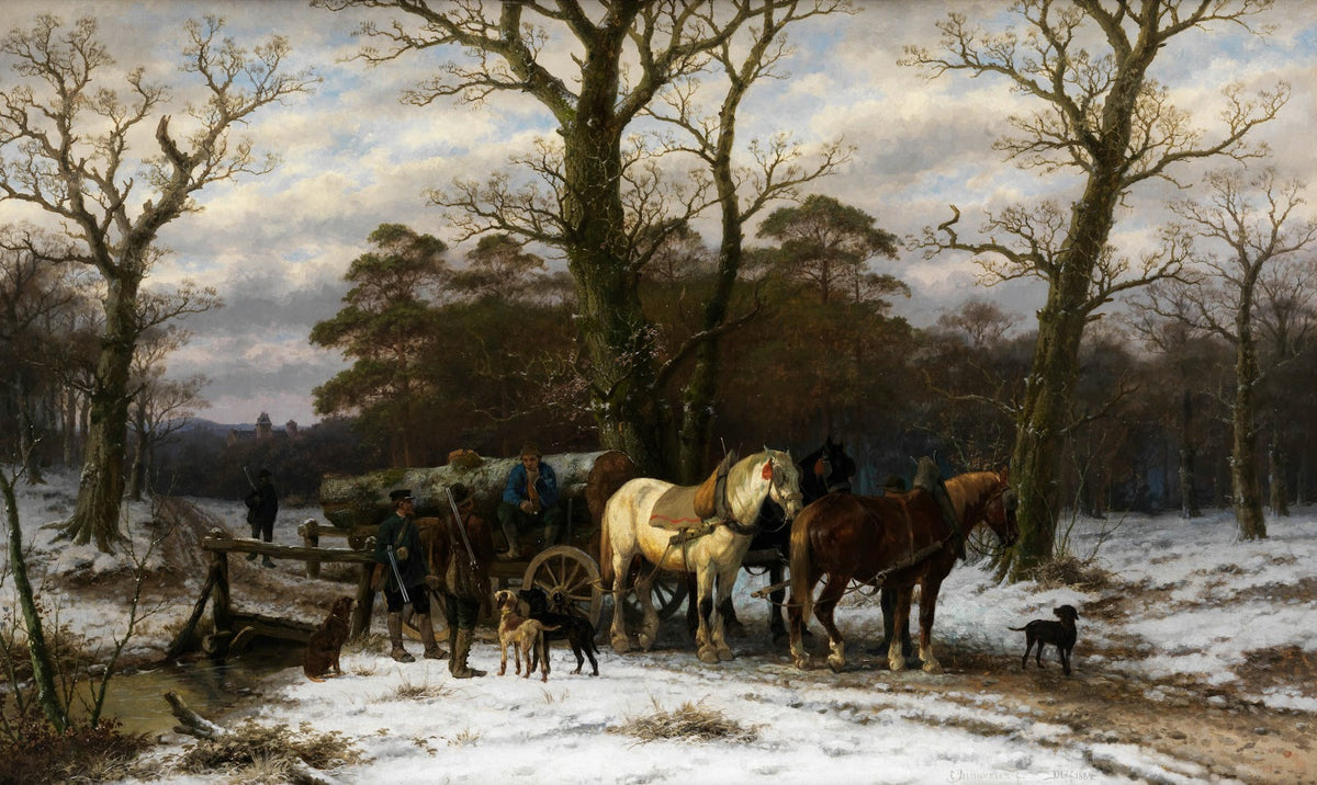 Die Holzhändler 1884
