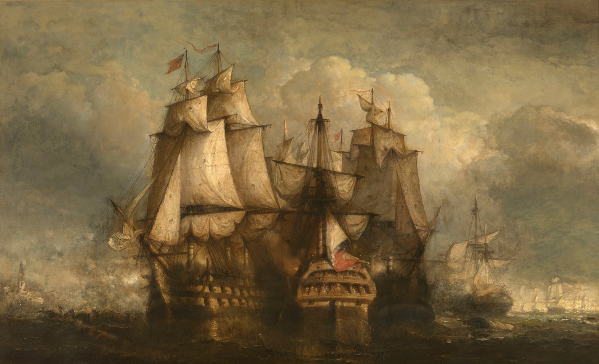 Siege of Vlissingen by an English Squadron 1890