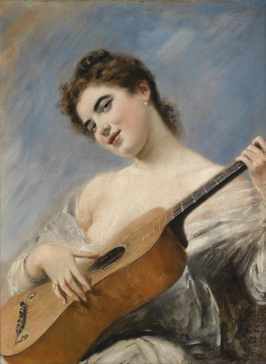 Die Gitarrenspielerin 1887