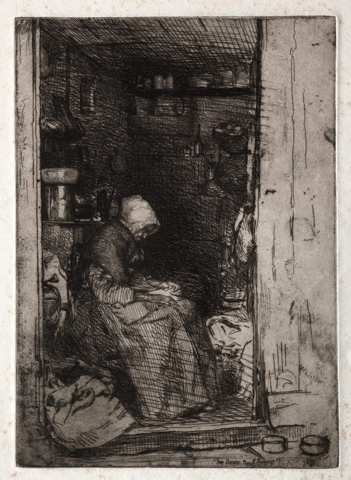 La Veille aux Loques 1858