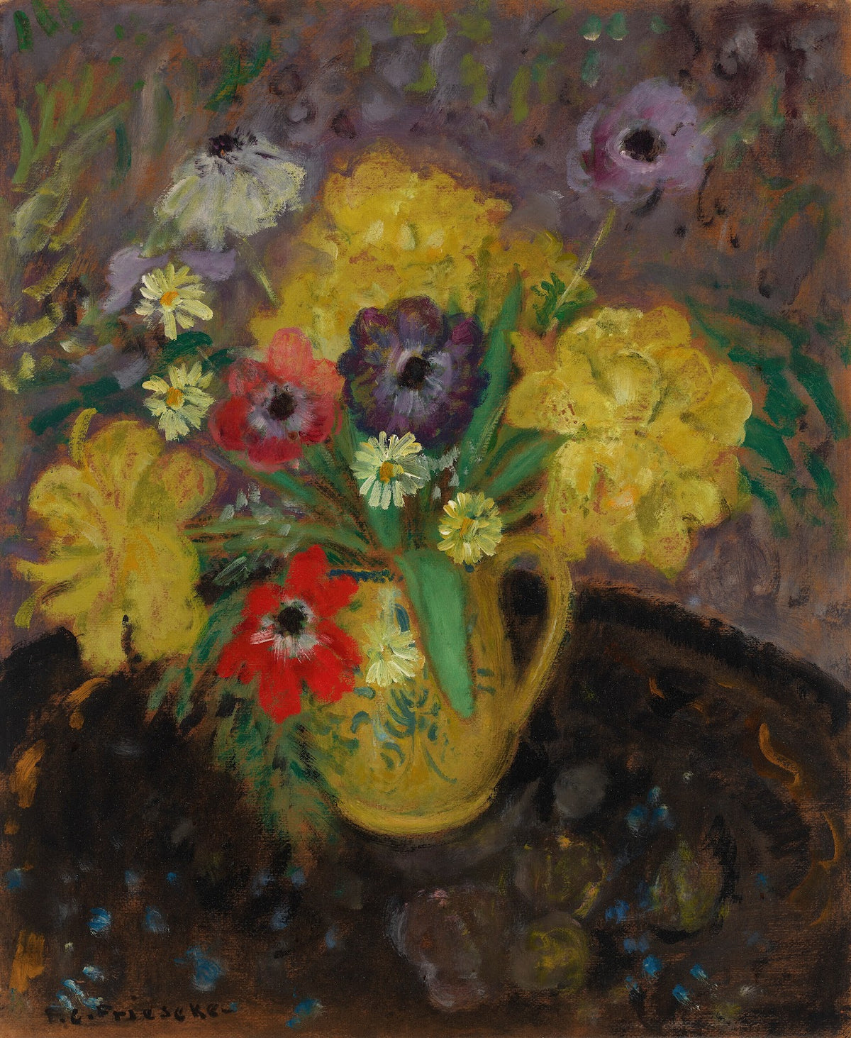 Les Tulipes Jaunes circa 1925