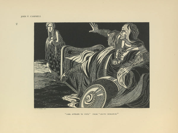 Saba appears to Finn Celtic Romances 1914