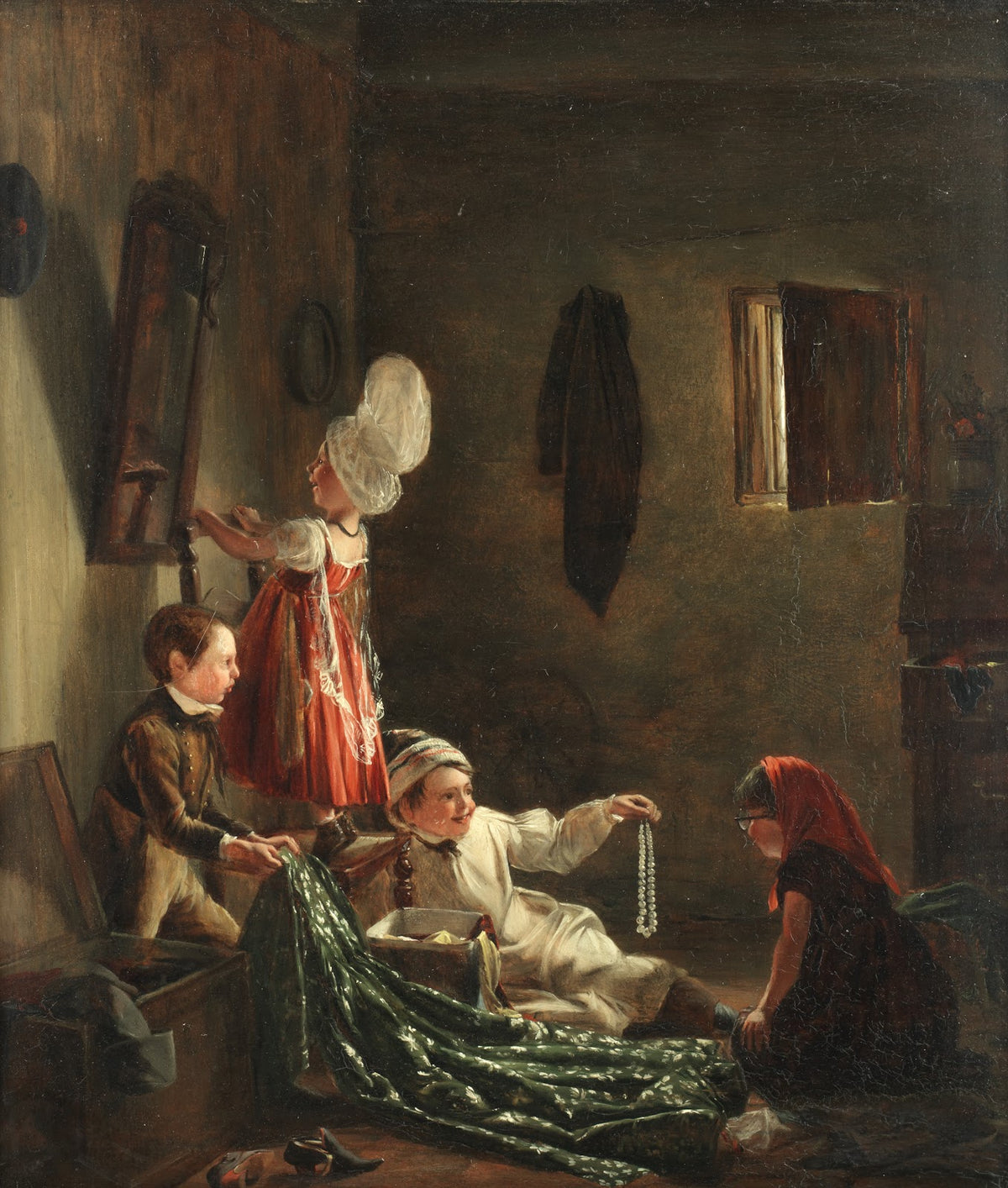 Raiding the wardrobe