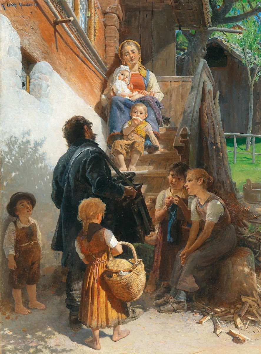 The organ grinder 1899