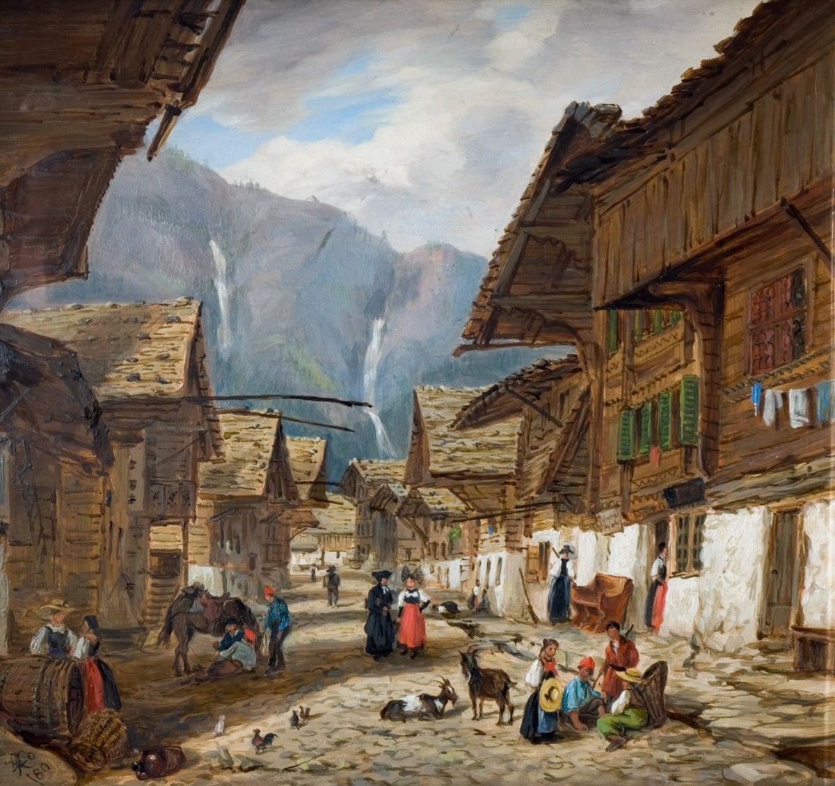 Andermatt Switzerland 1880