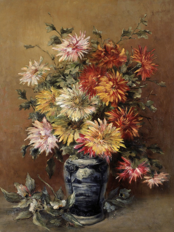 Flowers in a Vase 19th century
