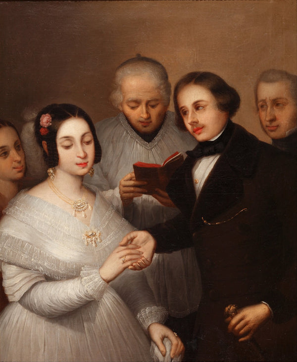 A wedding in 1830 1830