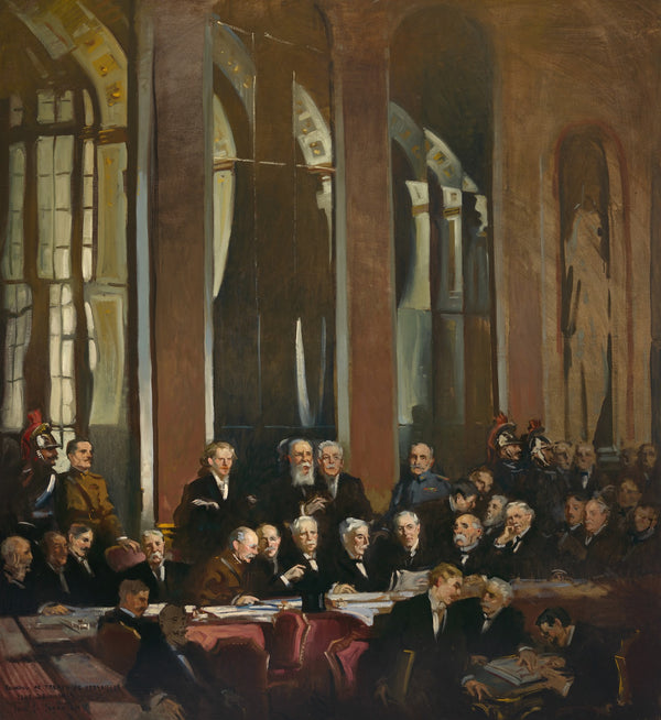 Signing of the Treaty of Versailles 1919 1919