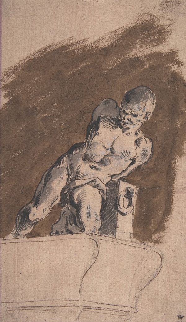Chained Nude Prisoner after Pietro Tacca 17291804