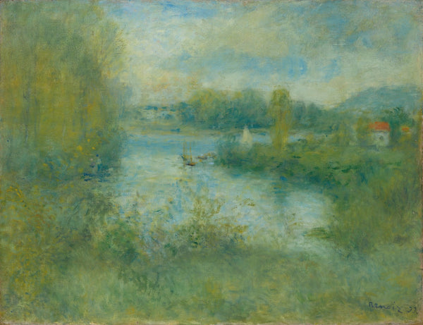Petit bras de Seine à Argenteuil 1873