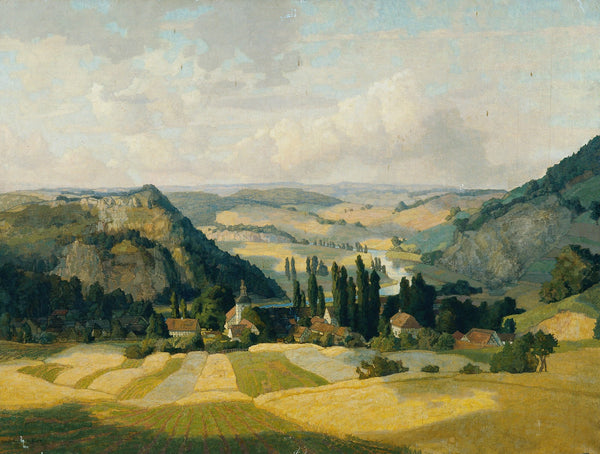 Landschaft Werratal 1939