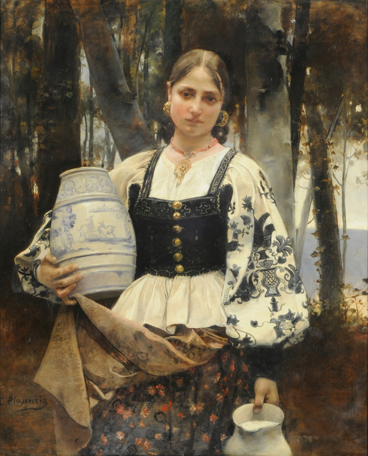The milkmaid circa 1889