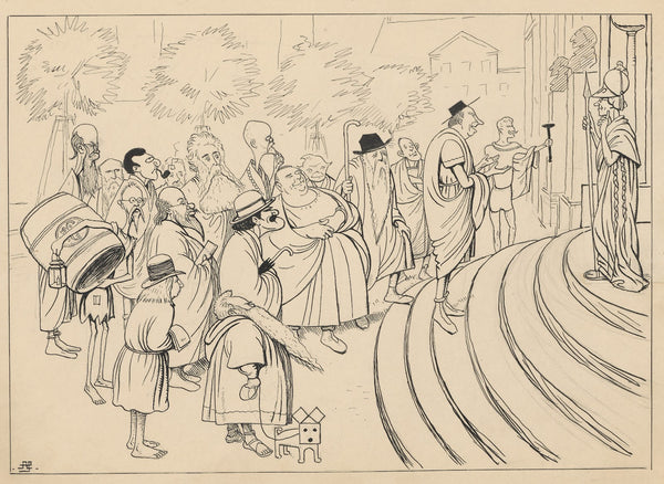 In front of the Temple of Pallas Athena 1915