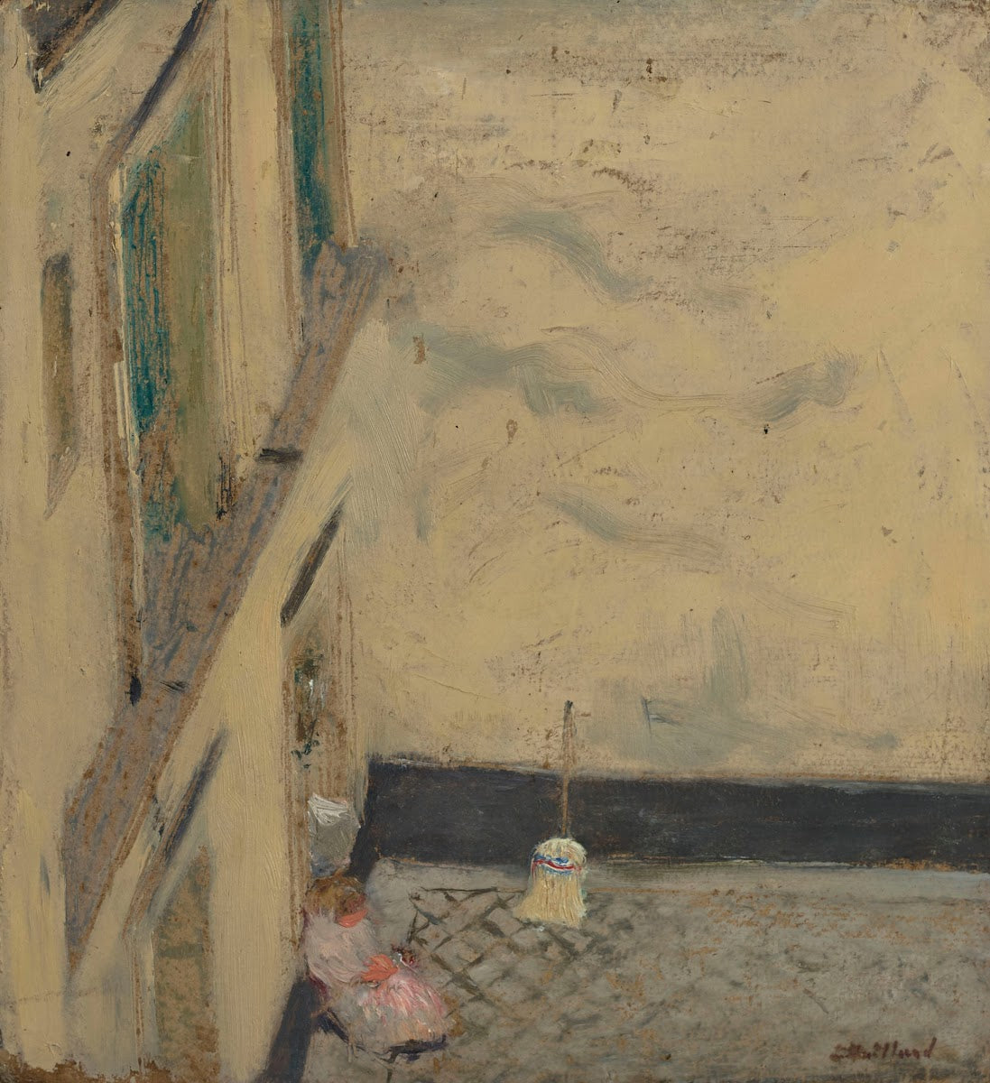 Le Balai dans la cour 346 rue Saint Honoré 1895
