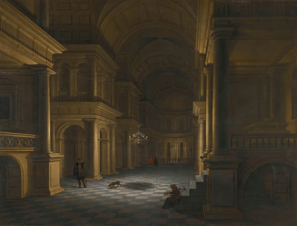The Interior Of A Classical Church