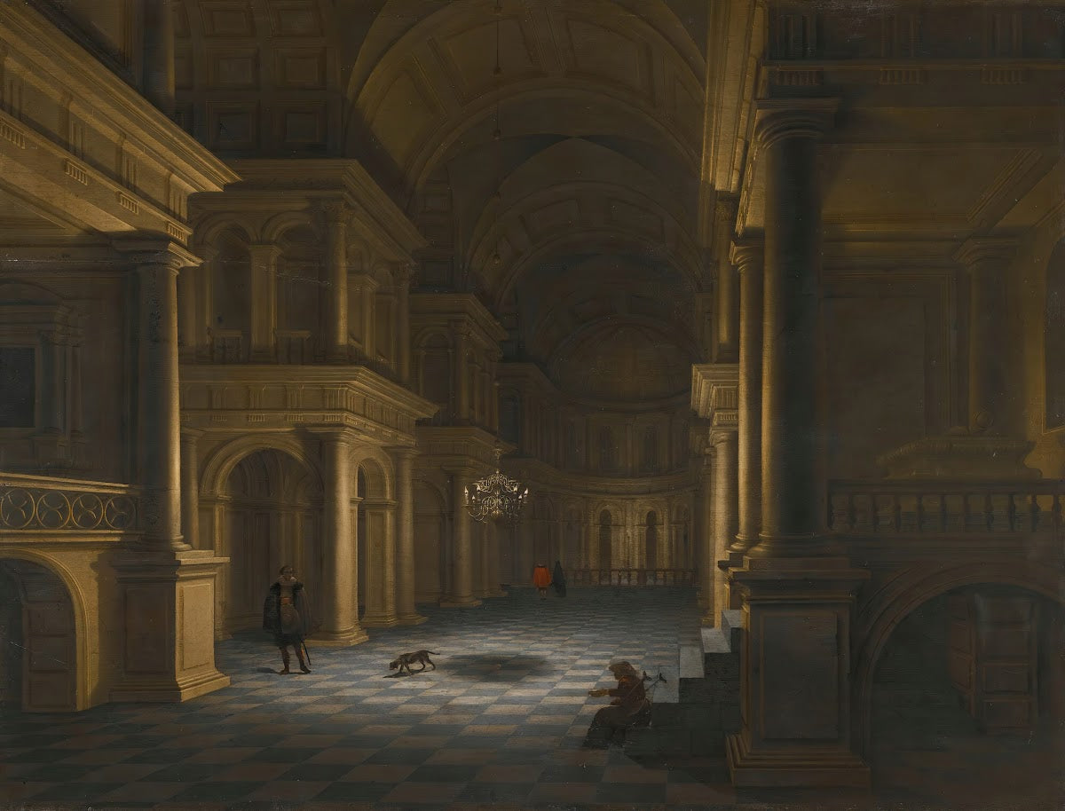 The Interior Of A Classical Church