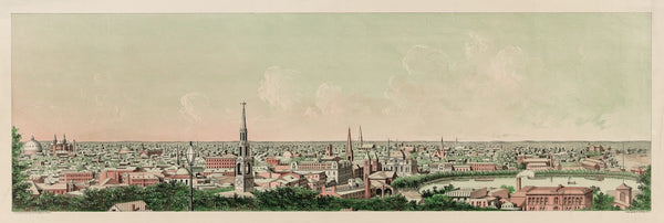 Providence from Prospect Terrace 1877 1877