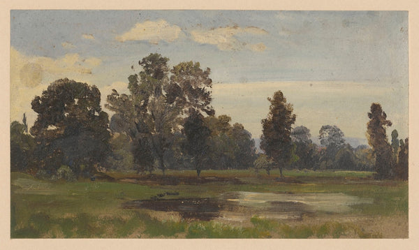 Landscape by the River Barycz 1850 1881