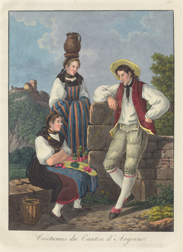 Costumes du Canton dArgovie 1808