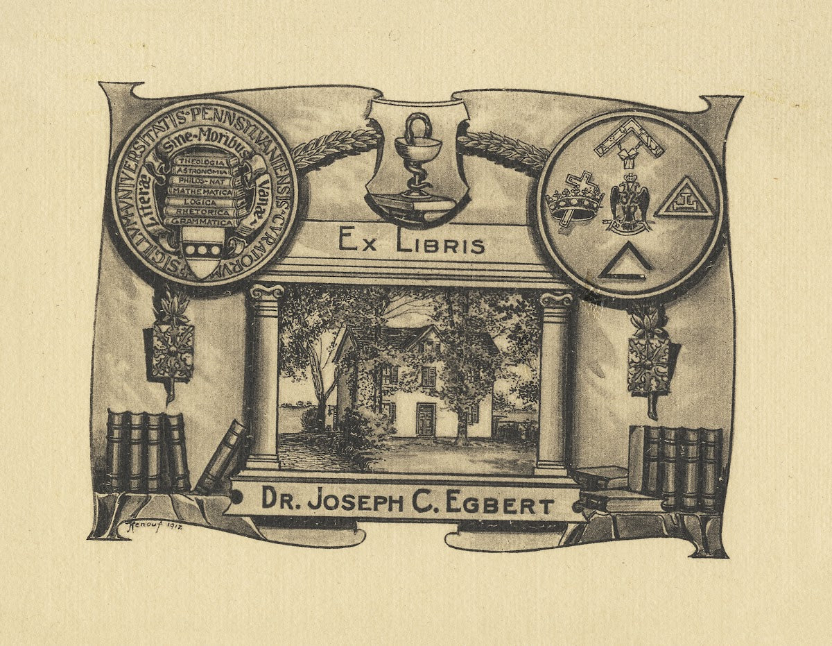 Joseph C Egbert 1912