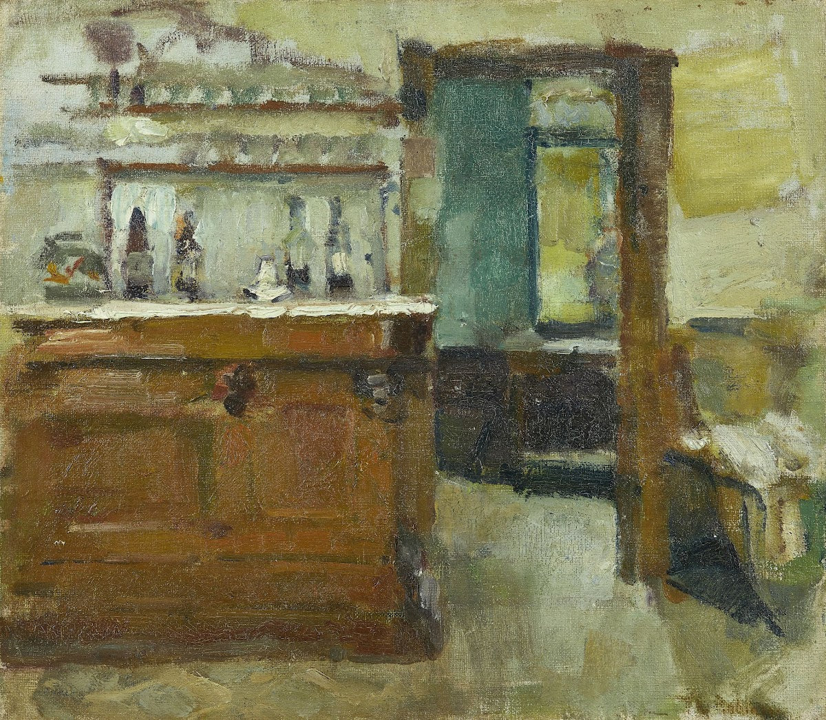 Le bar de lHôtel Baudy Giverny circa 1888
