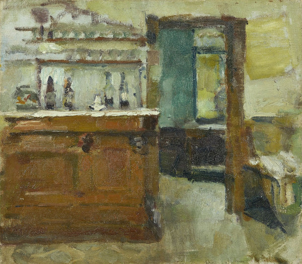 Le bar de lHôtel Baudy Giverny circa 1888