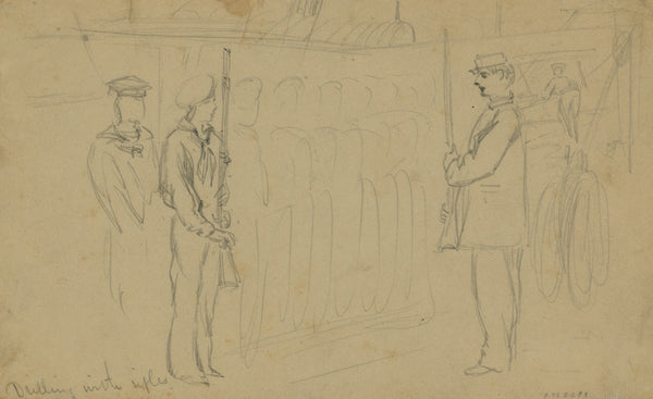 Drilling with rifles 1860 1865