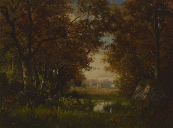 Scene in the Forest ofFontainebleau ca188090