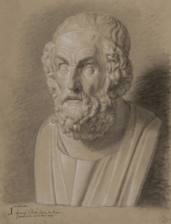 Bust of Homer 1839