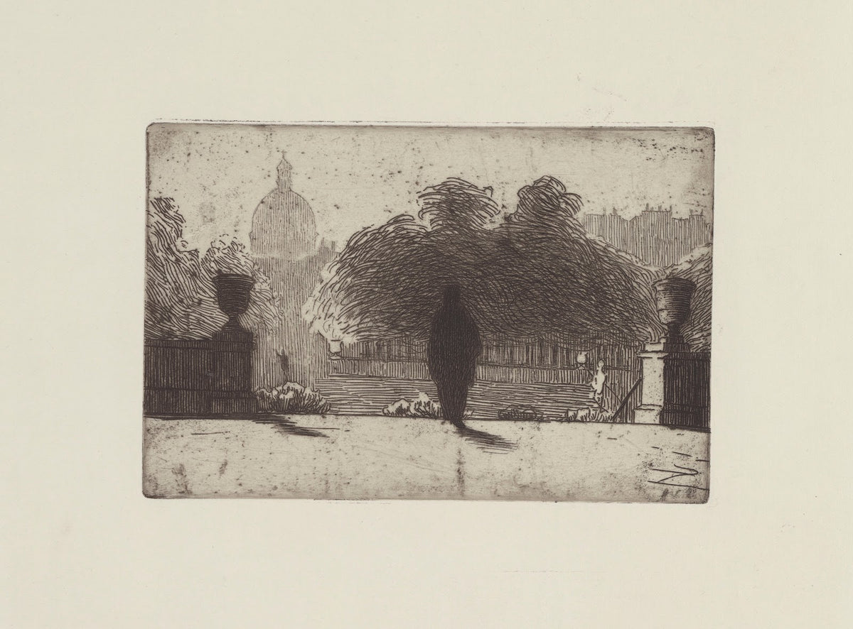 Le Panthéon vu du Luxembourg 1893